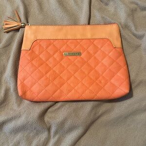 NWOT Danielle Nicole Quilted Orange Wristlet